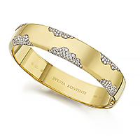 yellow gold and diamond bracelet