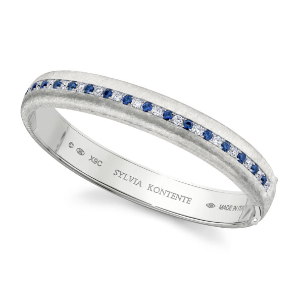 diamond and sapphire bracelet