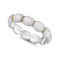 The "O" Bracelet &nbsp;<br>White-Yellow Gold & Diamond