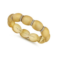 The "O" Bracelet &nbsp;<br>Yellow Gold & Diamond