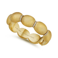 The "O" Bracelet &nbsp;<br>Yellow Gold & Diamond