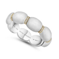 The "O" Bracelet &nbsp;<br>White-Yellow Gold & Diamond