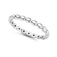 The "O" Bracelet &nbsp;<br>White Gold