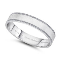Life&nbsp;<br>White Gold & Diamond Bracelet