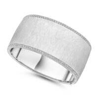 Life&nbsp;<br>White Gold & Diamond Bracelet