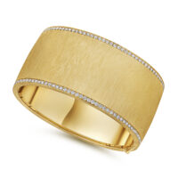 Life&nbsp;<br>Yellow Gold & Diamond Bracelet