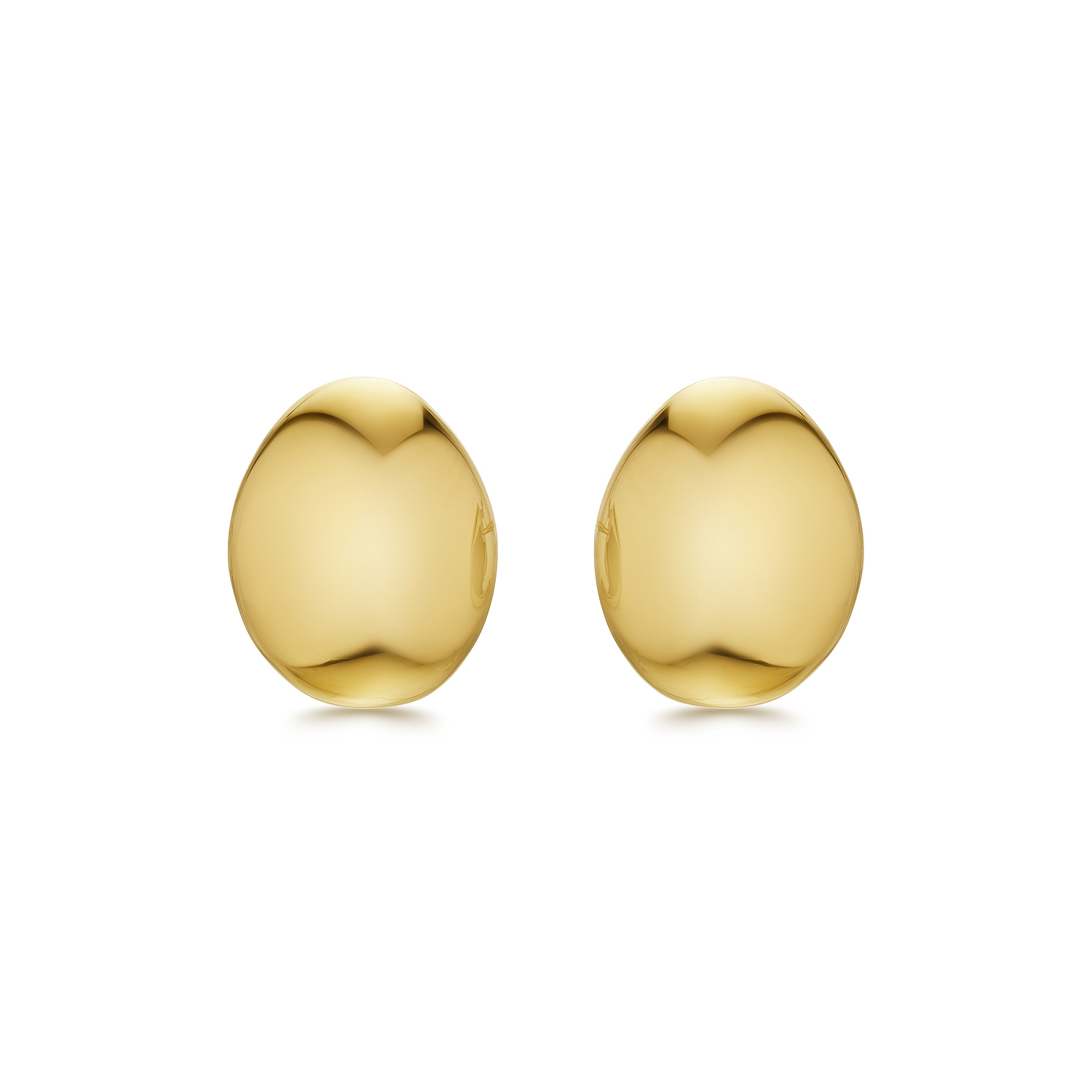 Gold earrings