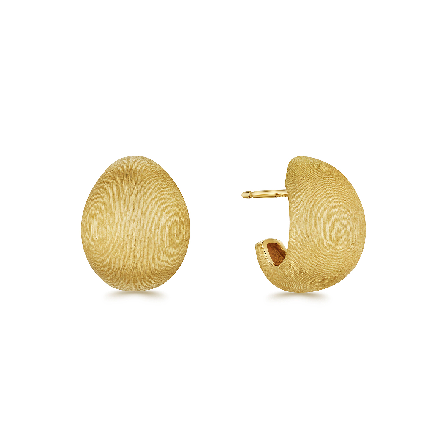 Gold earrings