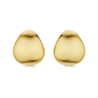 bold gold earrings