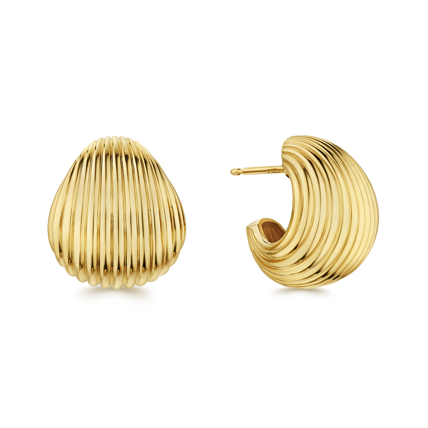 bold gold earrings